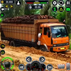 XWorld | Sim kargo truk lumpur offroad