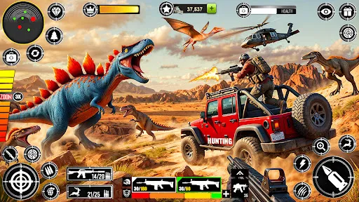 Wild Dinosaur Hunting Game | เกม | XWorld