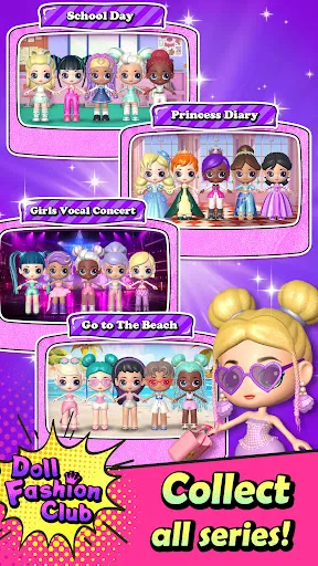 Doll Dress Up Salon | juego | XWorld