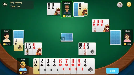 Tiến Lên Miền Nam: Phỏm, Tá Lả | Games | XWorld