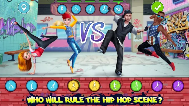 Batalha Hip Hop: Elas x Eles | 游戏 | XWorld