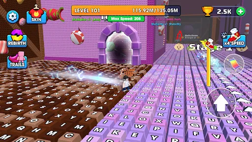 Speed Keyboard: Parkour Escape | Games | XWorld Speed Keyboard: Parkour Escape | Games | XWorld