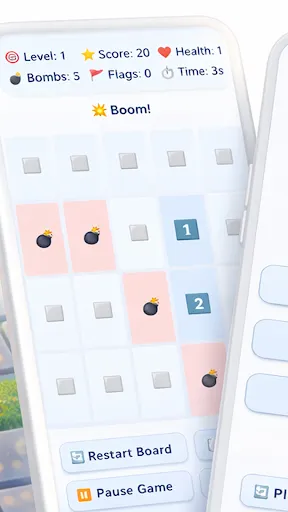 Simple Minesweeper Board | Jogos | XWorld