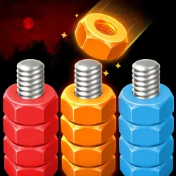 XWorld | Nut Sort 3D: การจับคู่สี