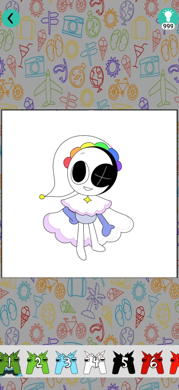 Dandys flower coloring world | เกม | XWorld