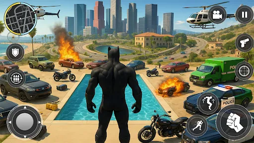 Wild Panther Hero City Fight | Игры | XWorld