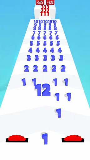 Numbers Run Merge Challenge | Игры | XWorld