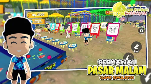 Simulator Game Pasar Malam 3D | Permainan | XWorld