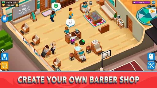 Idle Barber Shop Tycoon - Game | Games | XWorld