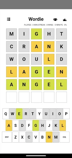 Wordie | เกม | XWorld