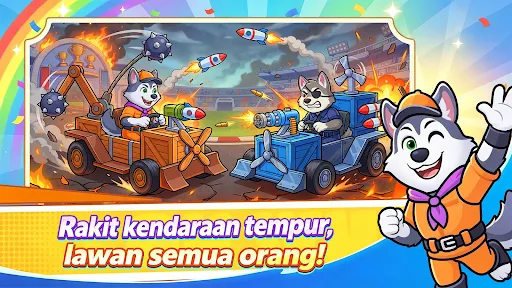 Pup Crash: DIY Racing Cars | Permainan | XWorld Pup Crash: DIY Racing Cars | Permainan | XWorld