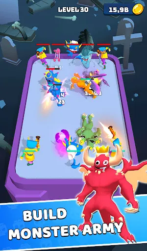 Monster Rampage: Merge Rainbow | Permainan | XWorld