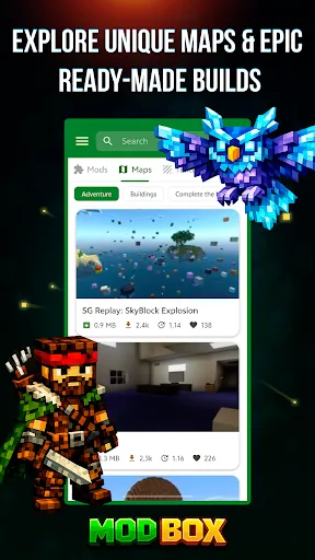 ModBox Addon Mod for Minecraft | Games | XWorld