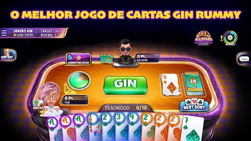 Gin Rummy Stars — Cartas | Jogos | XWorld