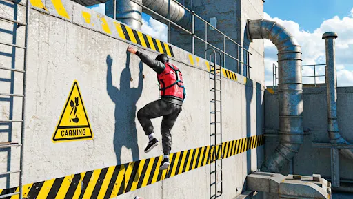 Going Up Parkour Rooftop Jump | 游戏 | XWorld