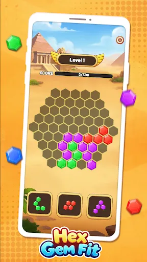 Hex Gem Fit | Permainan | XWorld Hex Gem Fit | Permainan | XWorld