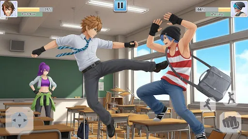 High School Fighting Game | Games | XWorld
