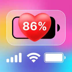 XWorld | Emoji Battery Widget