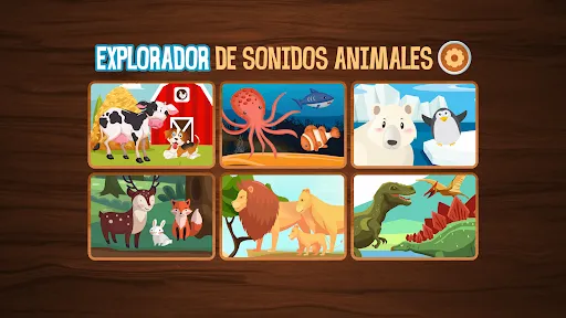 Explorador de Sonidos Animales | juego | XWorld