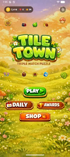 Tile Town Puzzle Game | เกม | XWorld