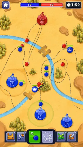 Dots Commander: RTS War | Игры | XWorld