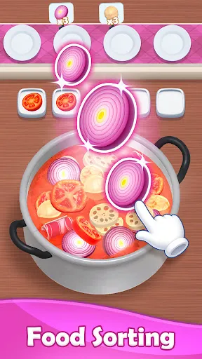 Hotpot Frenzy: Food Sort | Permainan | XWorld