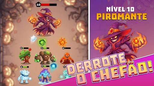 Monstros Elementais Merge | Jogos | XWorld