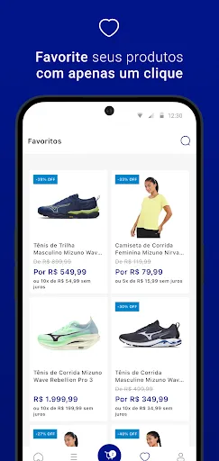 Mizuno App: Tênis e muito mais | Jogos | XWorld