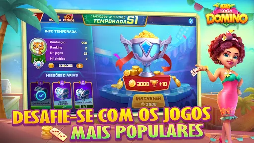 KOGA Domino-Clássico de Dominó | Игры | XWorld