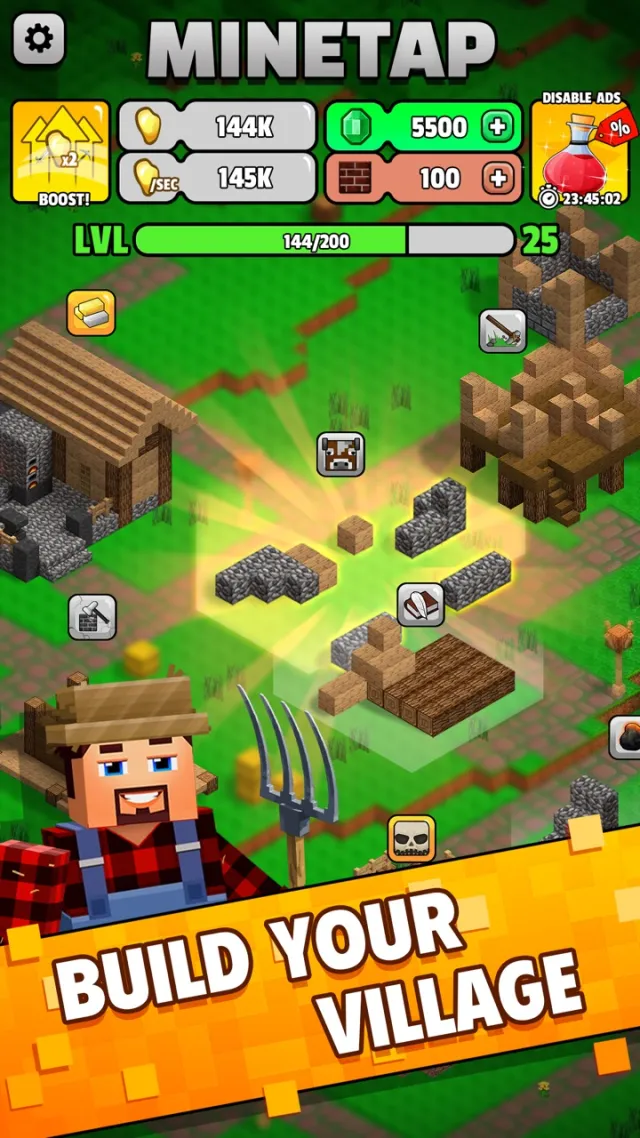 Minetap: Merge-Idle RPG | Games | XWorld