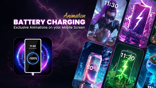 Battery Charging Animation App | Permainan | XWorld