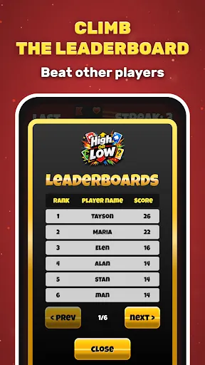 Card Rush: High or Low | Permainan | XWorld Card Rush: High or Low | Permainan | XWorld