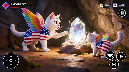 Unicorn Cat Princesses Family | juego | XWorld