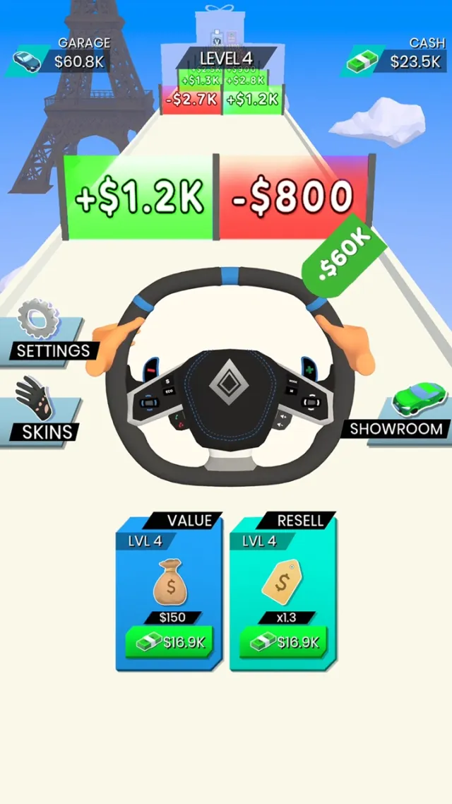 Steering Wheel Evolution | Games | XWorld