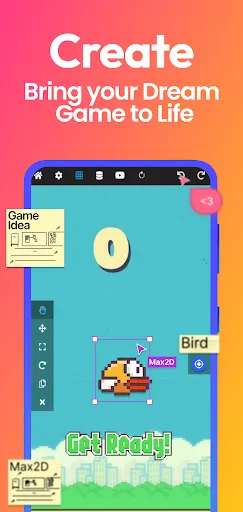 Max2D: pembuat game, Buat game | Permainan | XWorld