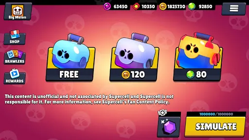 Симулятор ящик для Brawl Stars | juego | XWorld