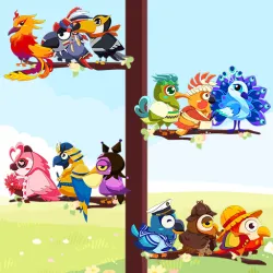 XWorld | Bird Sort quebra-cabeça cores XWorld | Bird Sort quebra-cabeça cores