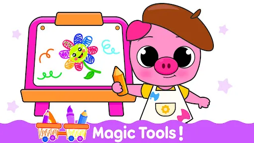 Glitter Coloring book for Kids | Jogos | XWorld
