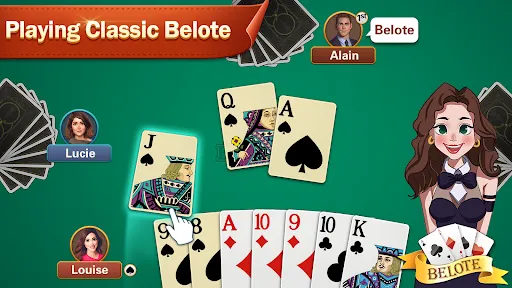 Belote - Coinche French Card | เกม | XWorld