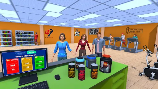 My Gym Simulator Fitness Store | 游戏 | XWorld