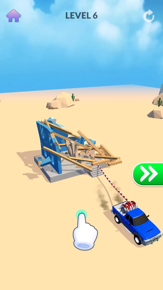 Rope and Demolish | Games | XWorld