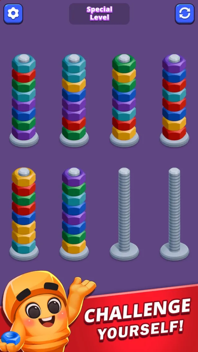 Nuts Sort Master | Games | XWorld