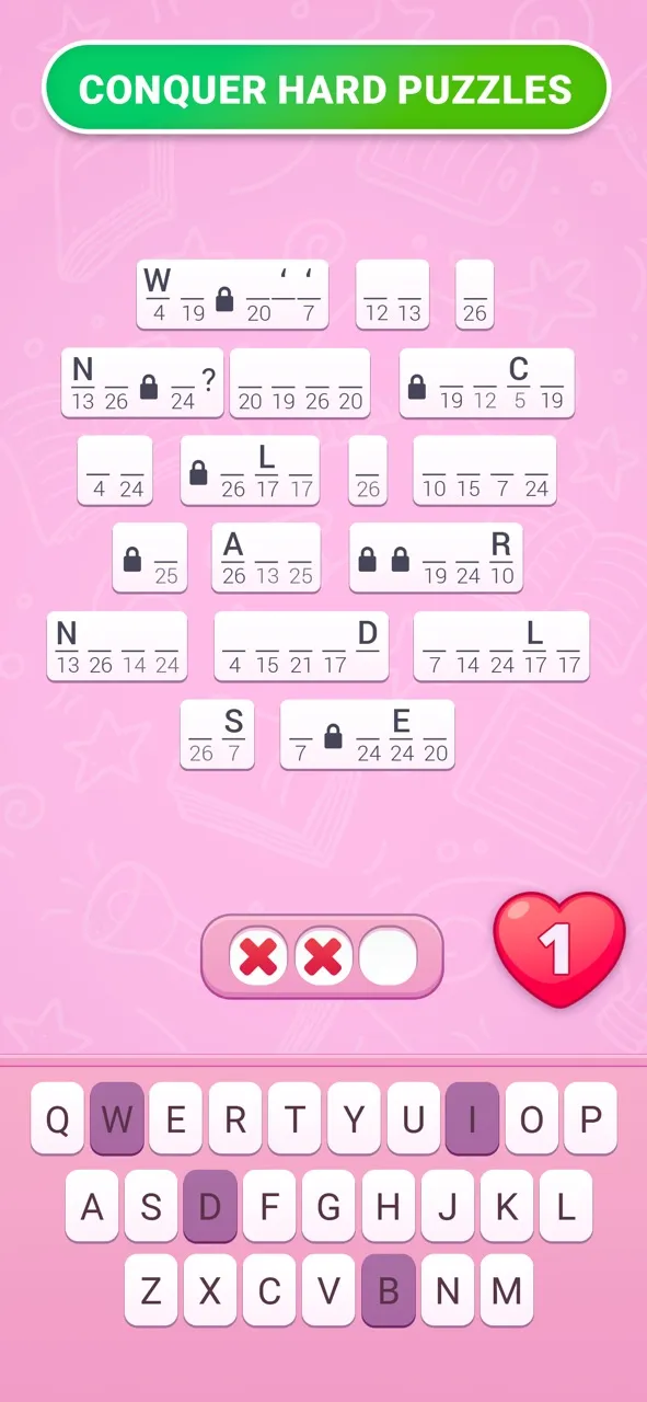 Words and Friends: Cryptogram | Permainan | XWorld