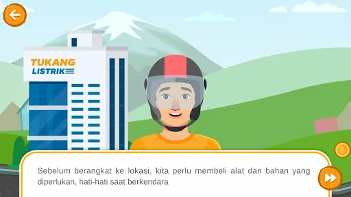 Tukang Listrik Naik Motor | Permainan | XWorld