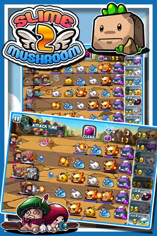 Slime vs. Mushroom2 | Permainan | XWorld Slime vs. Mushroom2 | Permainan | XWorld