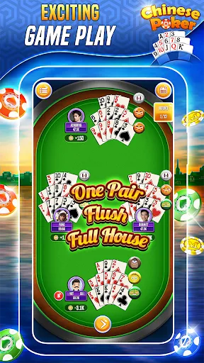 Chinese Poker | Games | XWorld