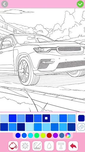 Car coloring games - Color car | Games | XWorld