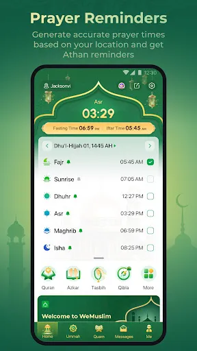 WeMuslim: Athan, Qibla&Quran | Games | XWorld