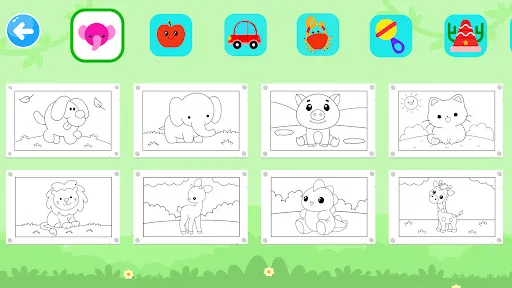 Libro para colorear y dibujar | juego | XWorld