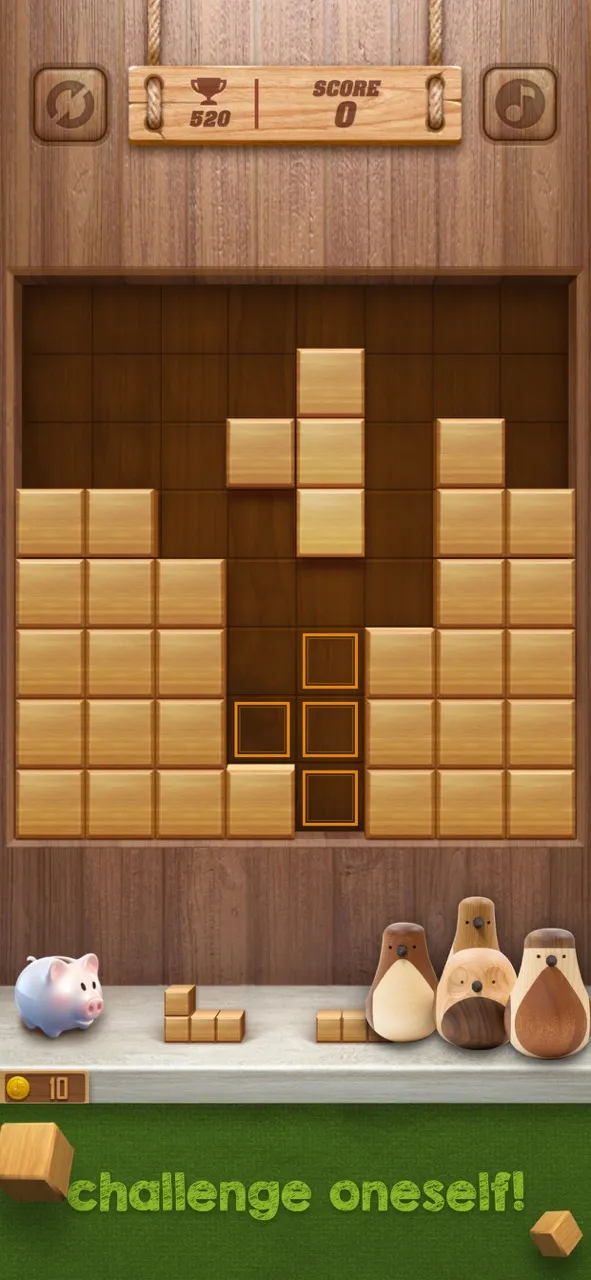 Wood Cube Puzzle | Игры | XWorld